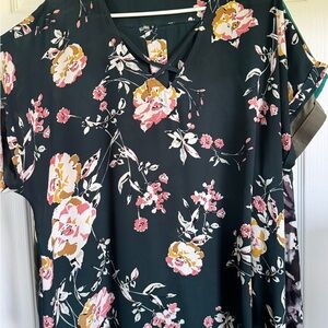 Floral Print Women's Top